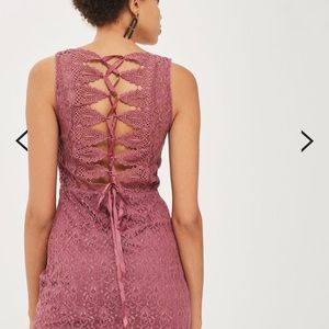 All Over Lace Mini Bodycon Dress